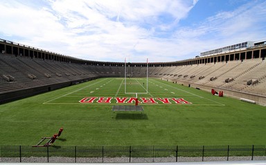Photo:  Harvard Stadium, the first collegiate athletic stadium built in the U.S.